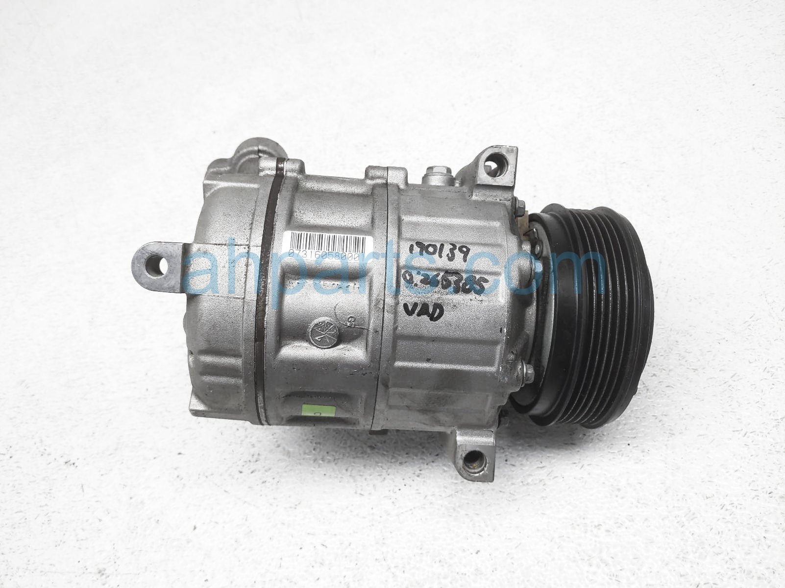 Sold 2010 Volvo Xc70 Air + Clutch Ac Pump / Compressor 30780458 Replacement Sold 2010 Volvo Xc70 Air + Clutch Ac Pump / Compressor 30780458 Replacement thumbnail
