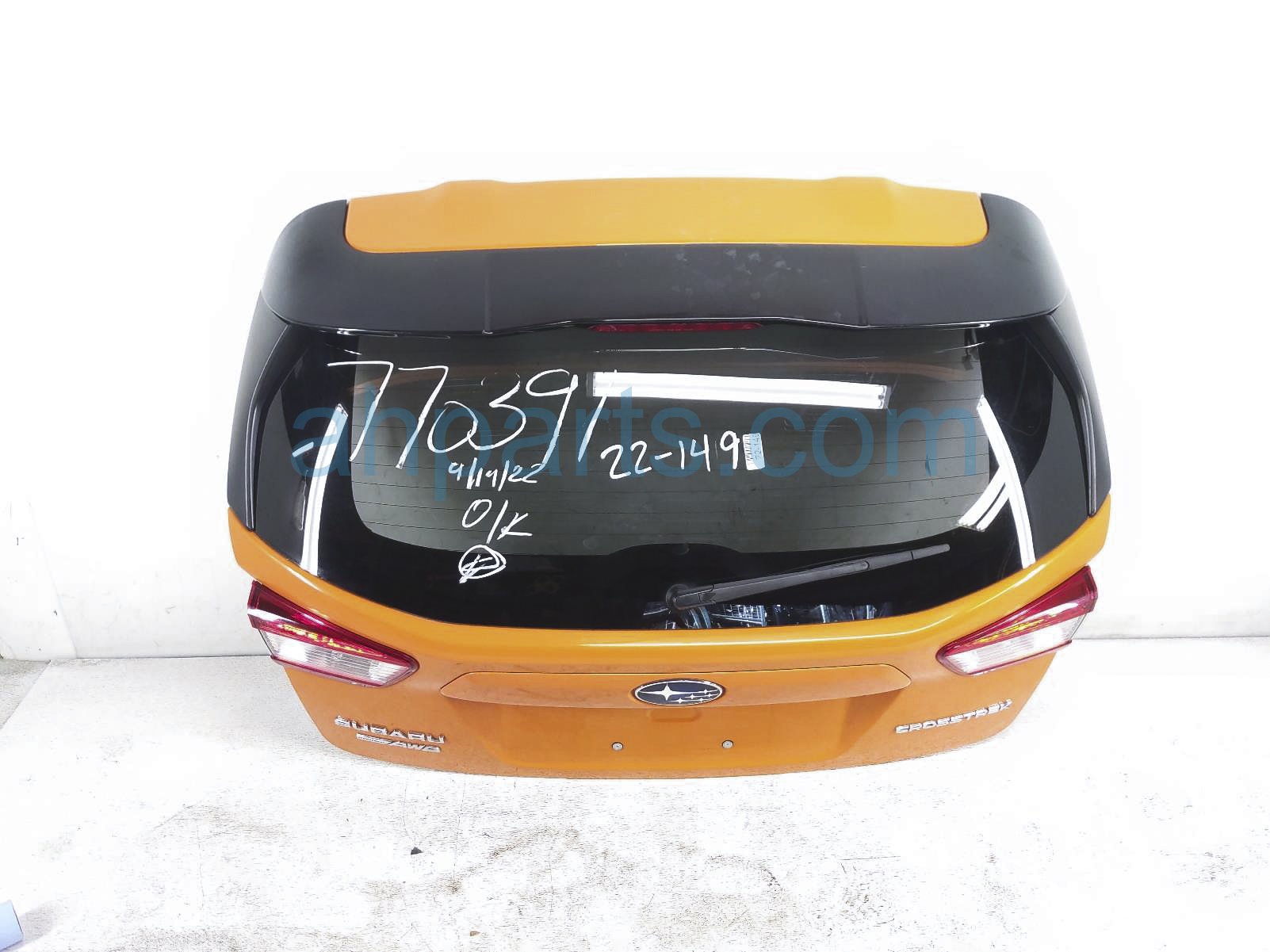 $850 Subaru LIFT GATE / TAIL GATE - ORANGE $850 Subaru LIFT GATE / TAIL GATE - ORANGE