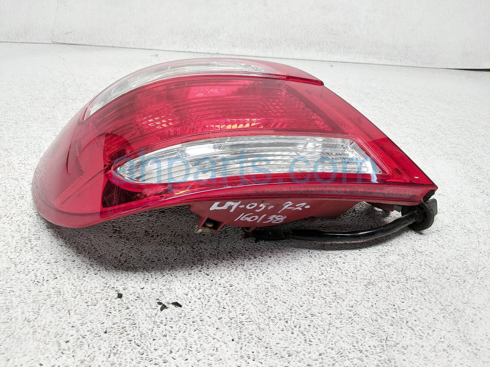 $75 Saab LH TAIL LAMP / LIGHT(ON BODY) -NOTES