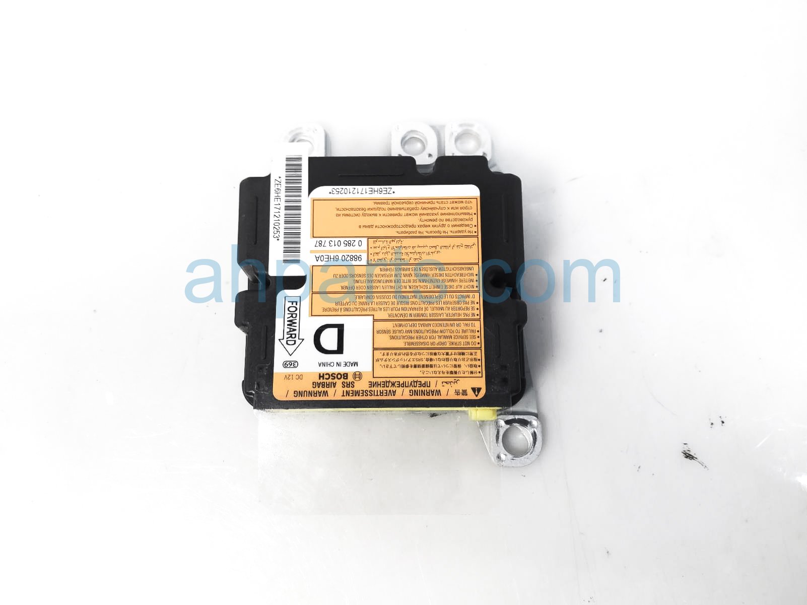 $99 Infiniti SRS AIRBAG MODULE - BAD - BLOWN A/B $99 Infiniti SRS AIRBAG MODULE - BAD - BLOWN A/B