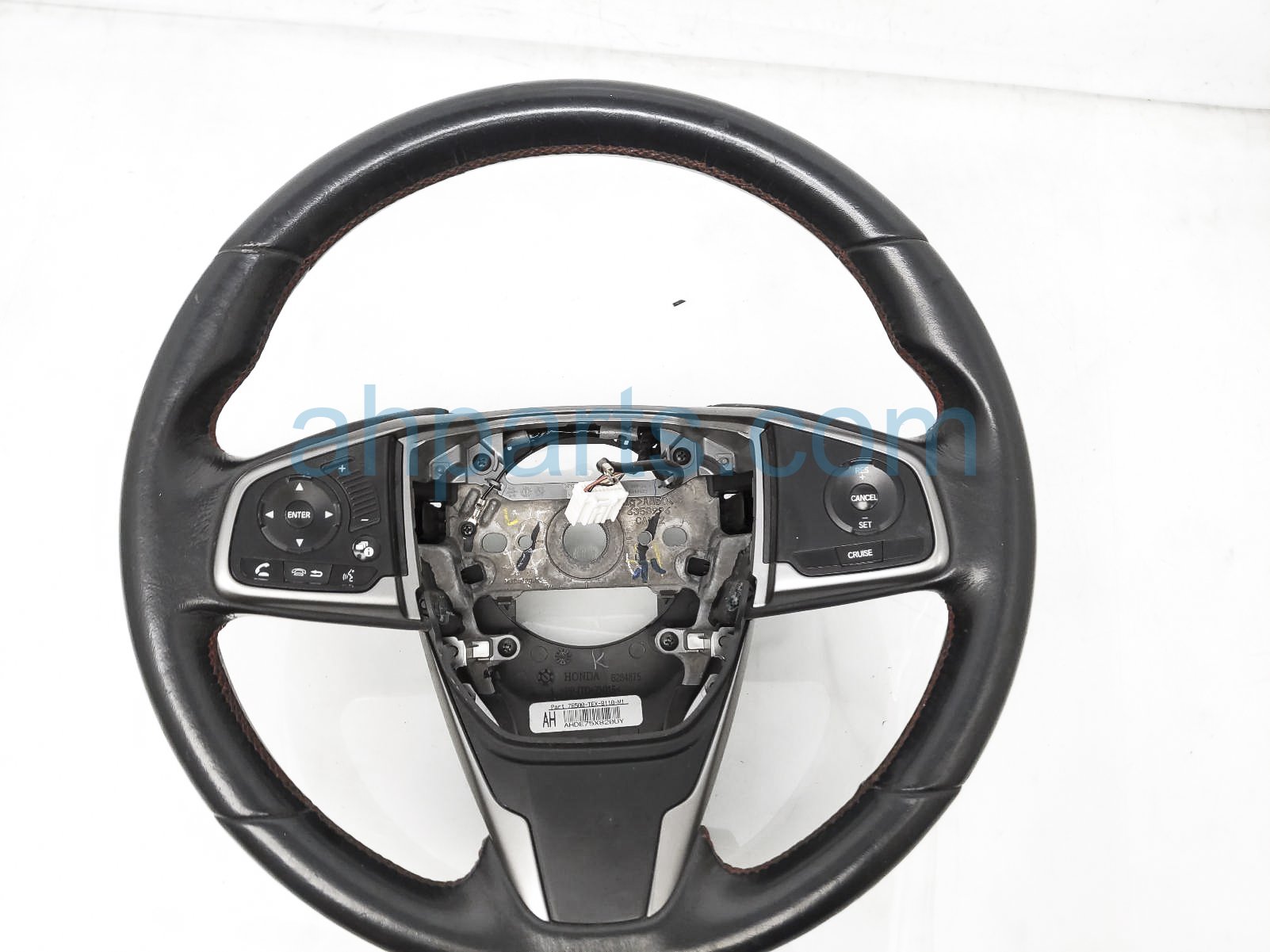 $125 Honda STEERING WHEEL - BLACK / RED - SI $125 Honda STEERING WHEEL - BLACK / RED - SI