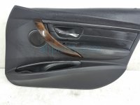 $100 BMW FR/RH INTERIOR DOOR PANEL - BLACK*