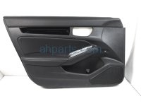 $115 Honda FR/LH INTERIOR DOOR PANEL - BLACK 4D