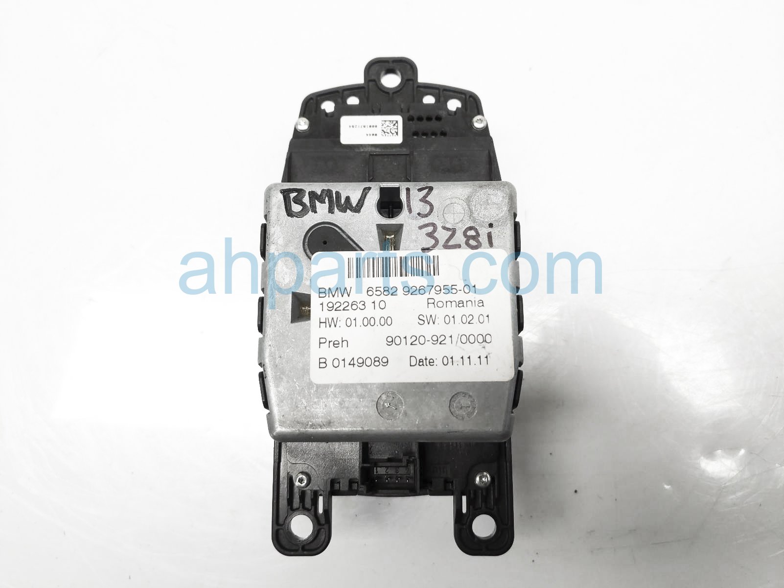 Sold 2013 BMW 328i Idrive Controller Switch Assy