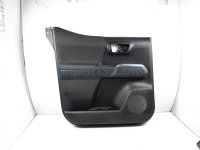 $215 Toyota RR/LH INTERIOR DOOR PANEL - BLACK CC