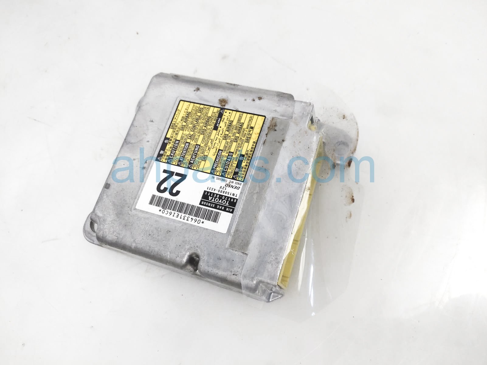 $75 Toyota SRS AIRBAG MODULE - BAD - BLOWN A/B $75 Toyota SRS AIRBAG MODULE - BAD - BLOWN A/B