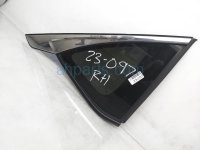 $125 Acura RH QUARTER WINDOW GLASS