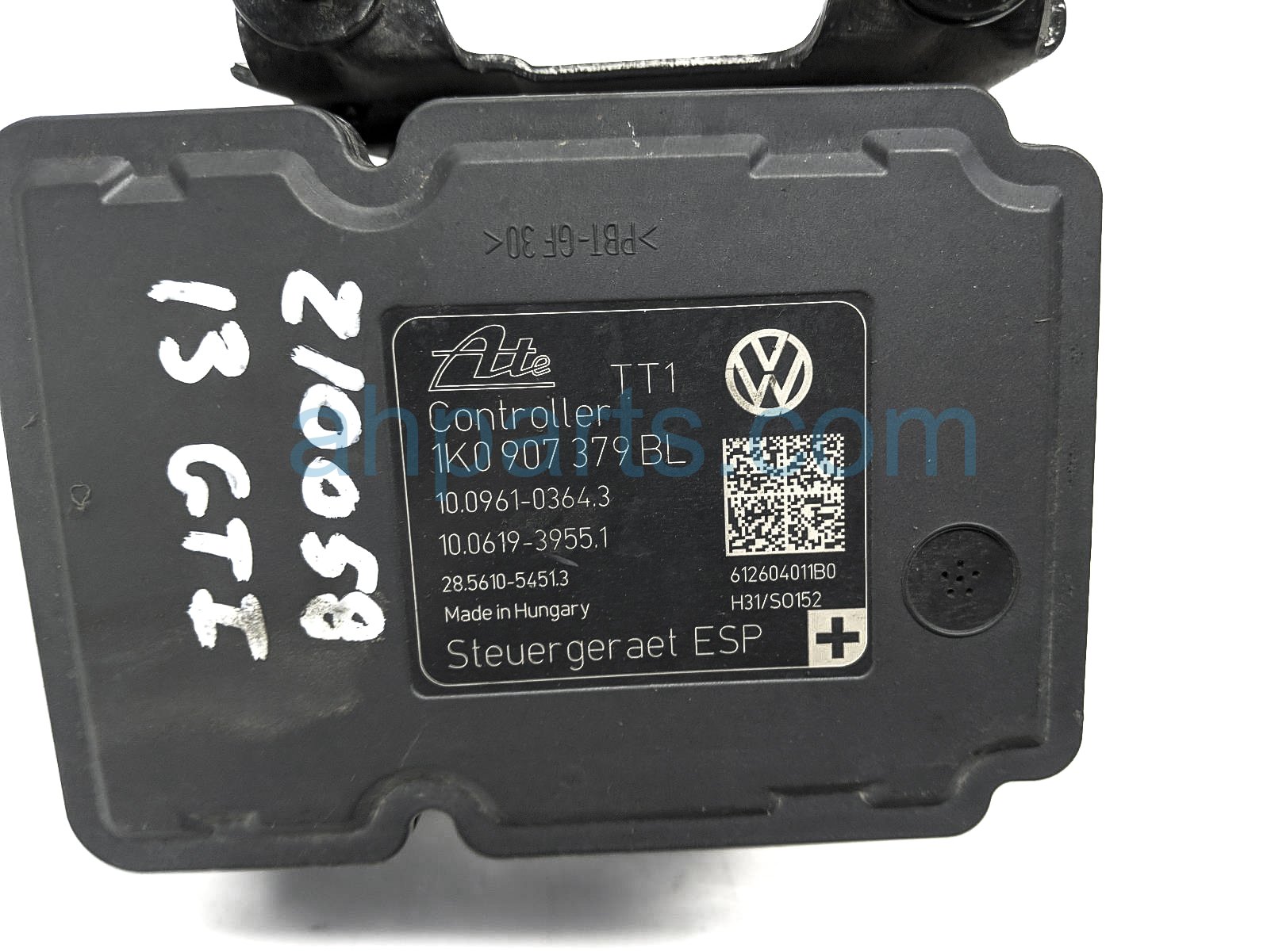 Sold 2013 Volkswagen Golf Gti (anti Lock Brake) Abs/vsa Pump/modulator ...