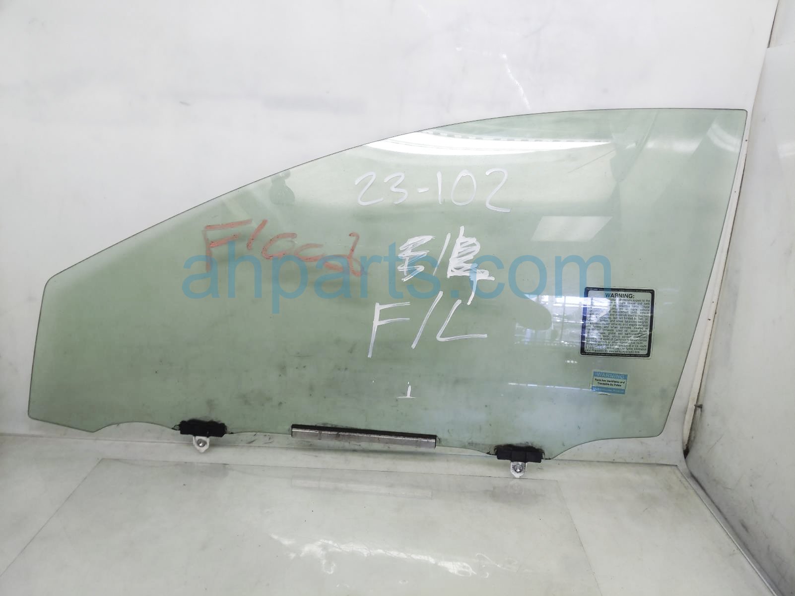 $100 Toyota FR/LH DOOR GLASS WINDOW $100 Toyota FR/LH DOOR GLASS WINDOW
