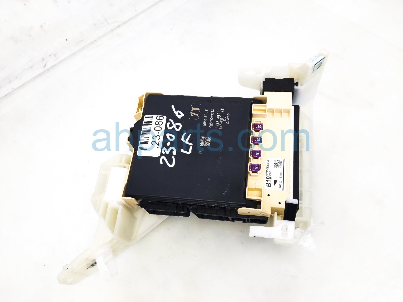 Sold 2020 Toyota Highlander Multiplex Control Module Unit 82730-0EB10,