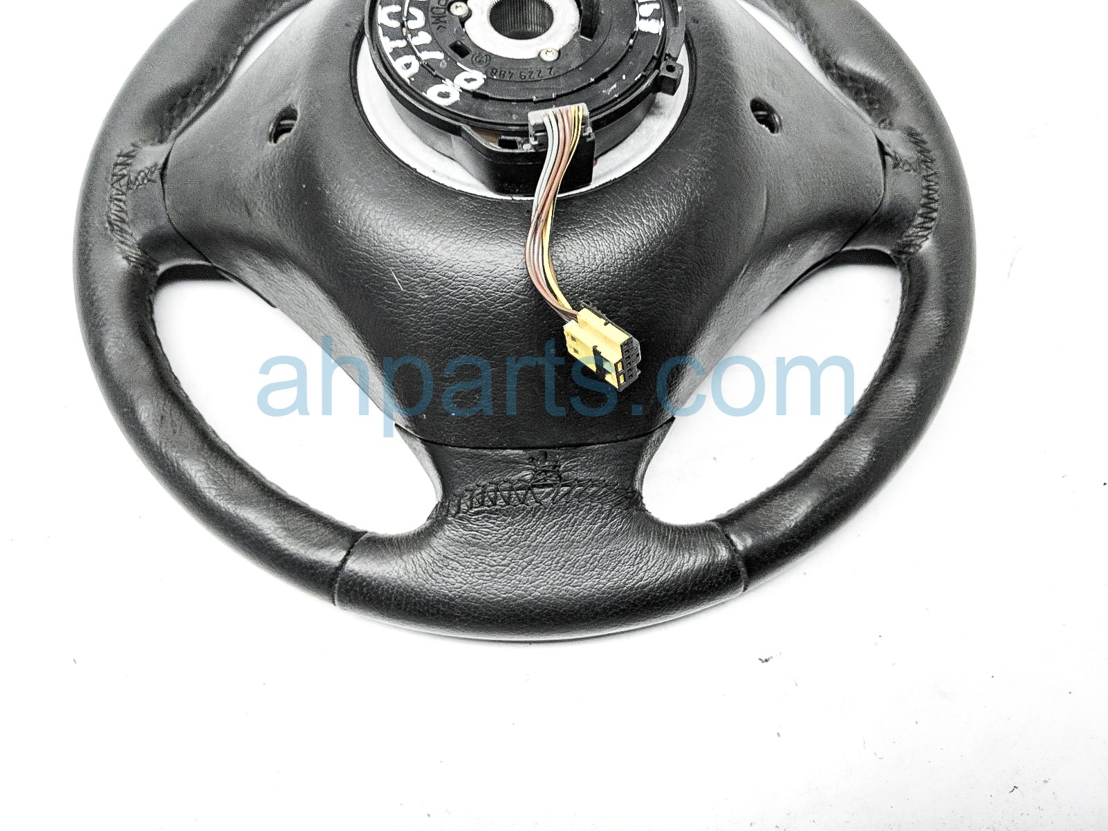 2002 BMW Z3 Steering Wheel W/ Clockspring - Blk 32-34-2-229-487, 