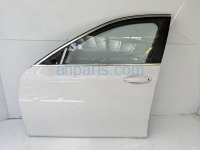 $400 BMW FR/LH DOOR - WHITE - NO MIRROR/PANEL