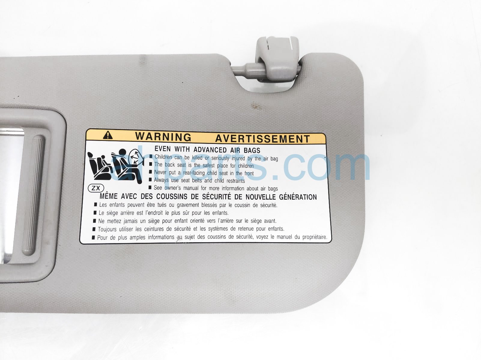 Sold 2019 Toyota Rav 4 Driver Sun Visor - Grey 74320-42641-B0,