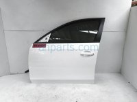 $395 Audi FR/LH DOOR - WHITE - NO MIRROR/TRIM