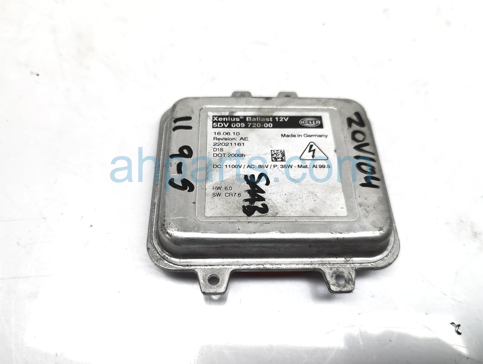 $38 Saab HEADLIGHT CONTROL MODULE - BALLAST $38 Saab HEADLIGHT CONTROL MODULE - BALLAST