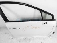 $382 Subaru FR/RH DOOR - WHITE - NO MIRROR/TRIM*