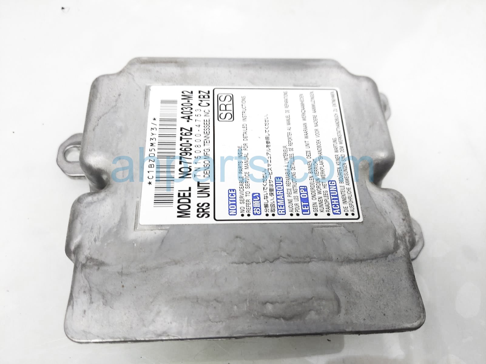 $99 Honda SRS AIRBAG MODULE - BAD - BLOWN A/B $99 Honda SRS AIRBAG MODULE - BAD - BLOWN A/B
