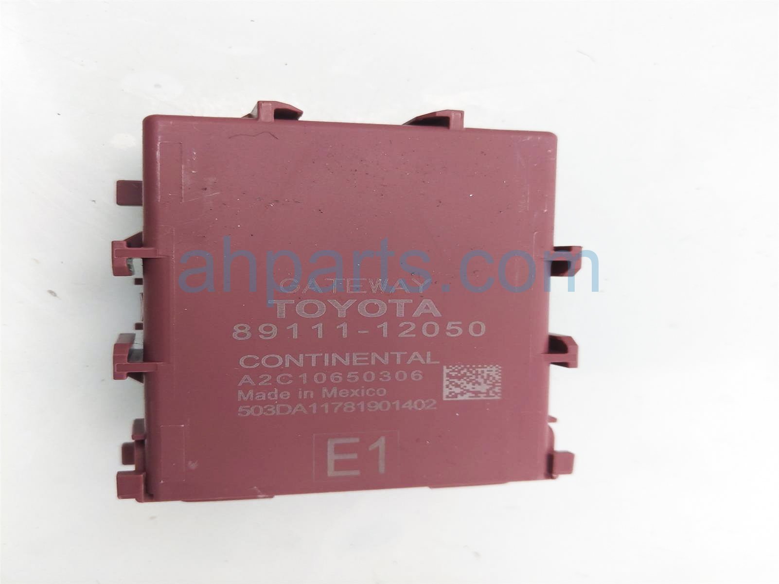 $99 Toyota NETWORK GATEWAY CONTROL MODULE $99 Toyota NETWORK GATEWAY CONTROL MODULE