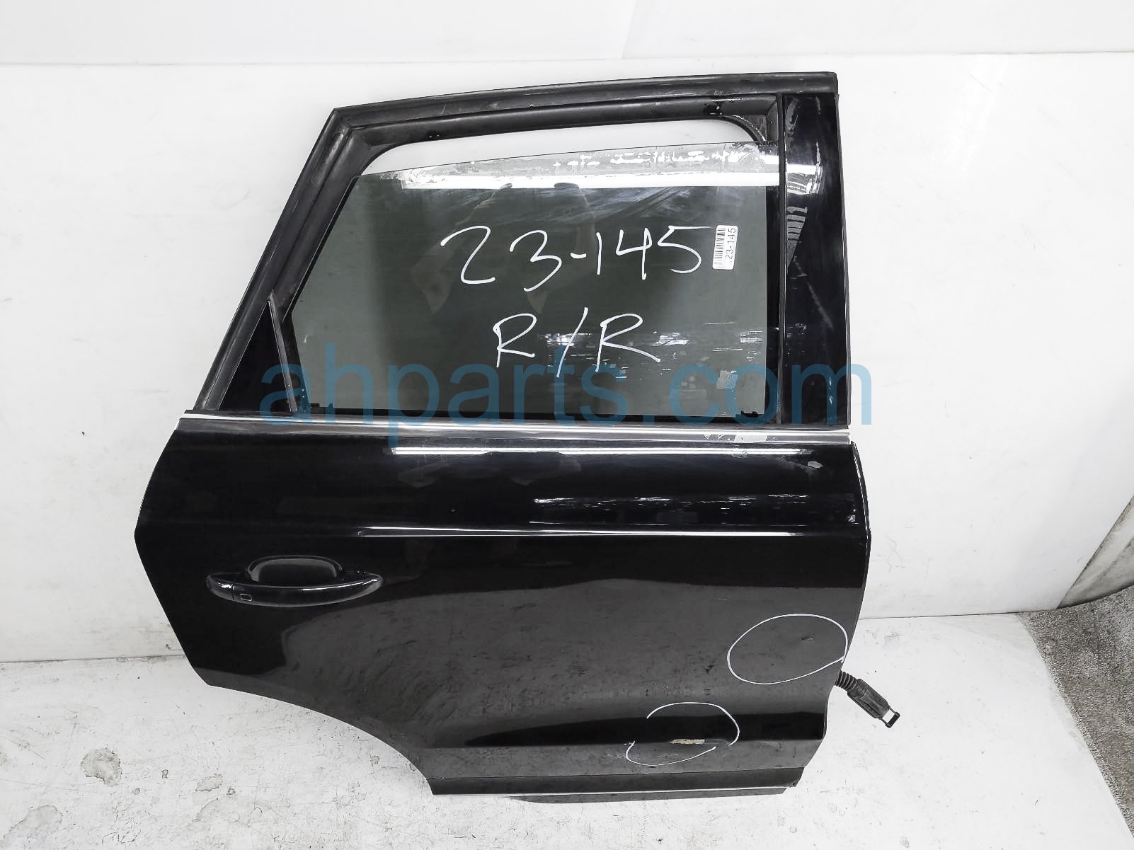 $395 Audi RR/RH DOOR - BLACK - NO INSIDE TRIM* $395 Audi RR/RH DOOR - BLACK - NO INSIDE TRIM*