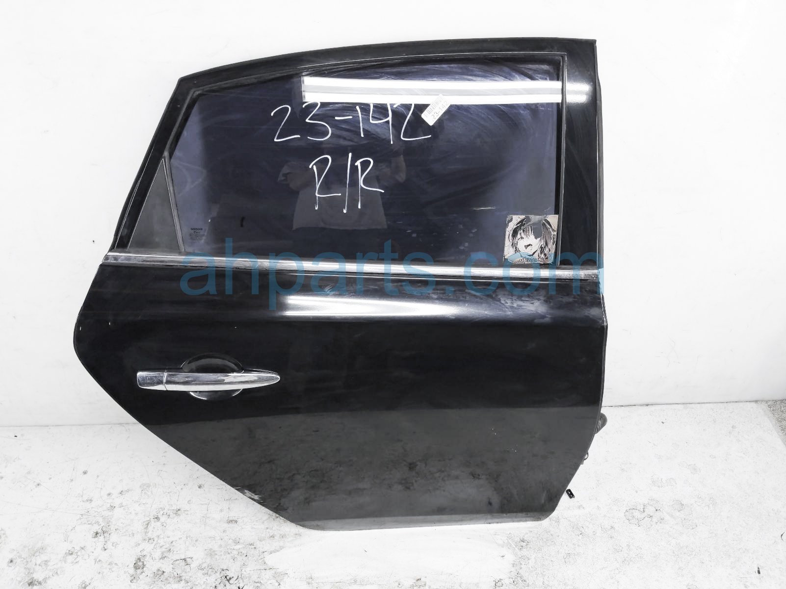 $125 Nissan RR/RH Door Assy - BLK $125 Nissan RR/RH Door Assy - BLK