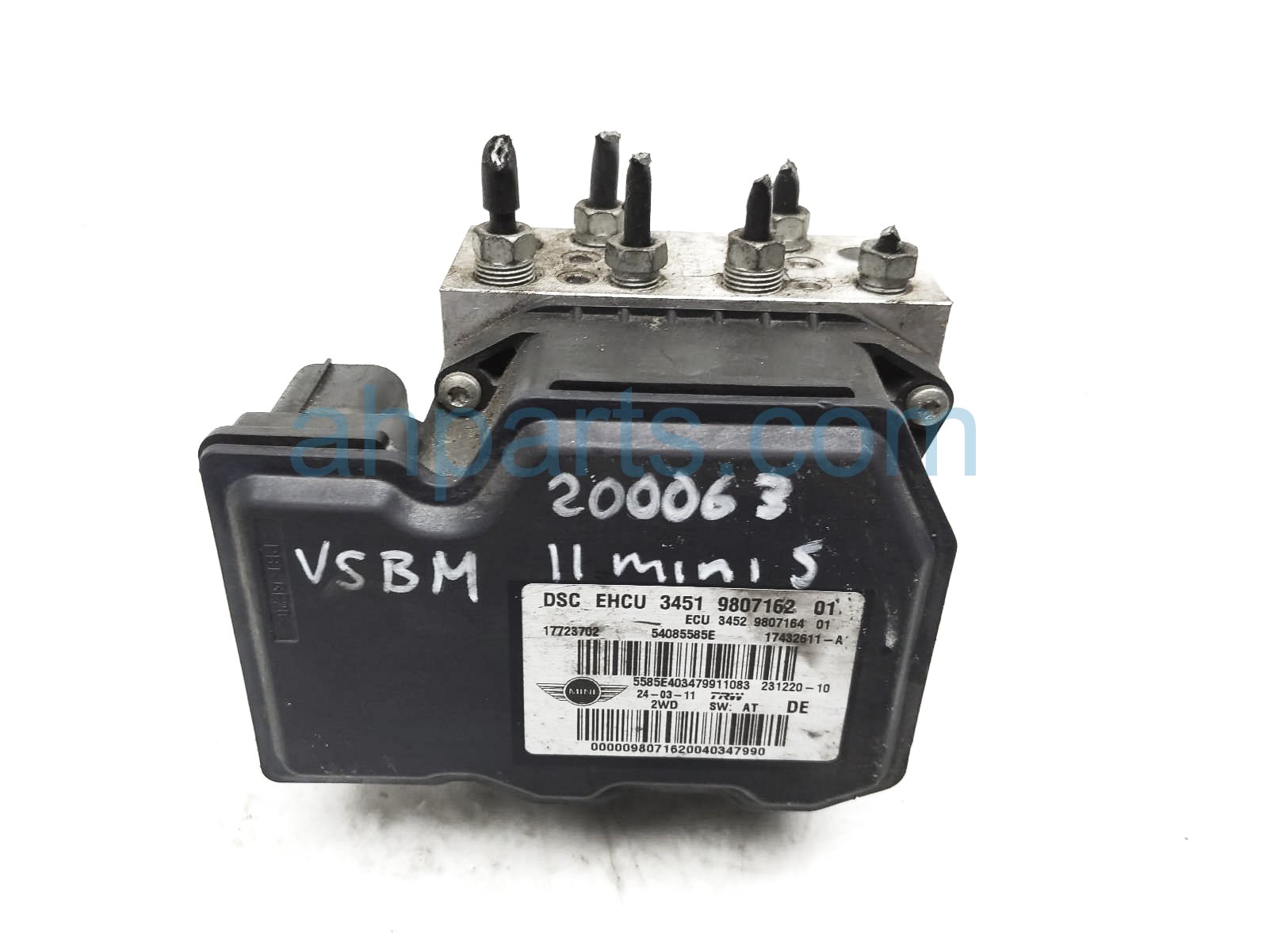 $50 BMW ABS PUMP MODULATOR $50 BMW ABS PUMP MODULATOR