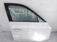 $165 BMW FR/RH DOOR - WHITE - NO MIRROR/TRIM