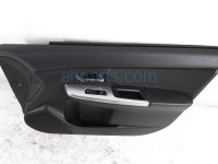 $100 Subaru FR/RH INTERIOR DOOR PANEL -BLACK 5DR