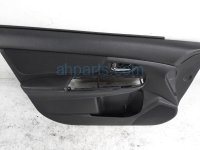 $100 Subaru FR/LH INTERIOR DOOR PANEL -BLACK 5DR
