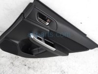 $90 Subaru RR/RH INTERIOR DOOR PANEL -BLACK 5DR