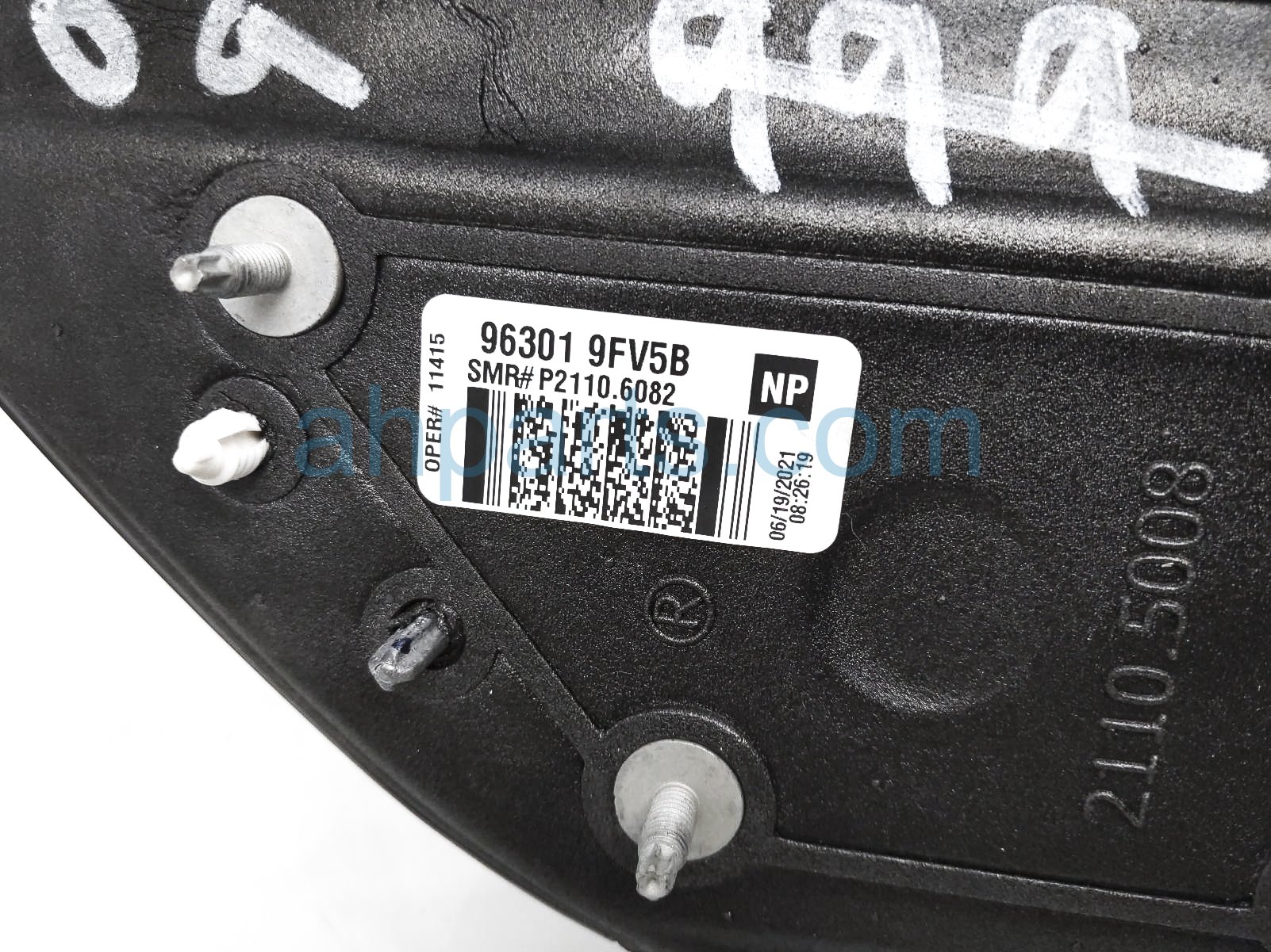 Sold 2021 Nissan Titan Rear View Passenger Side Mirror - Black