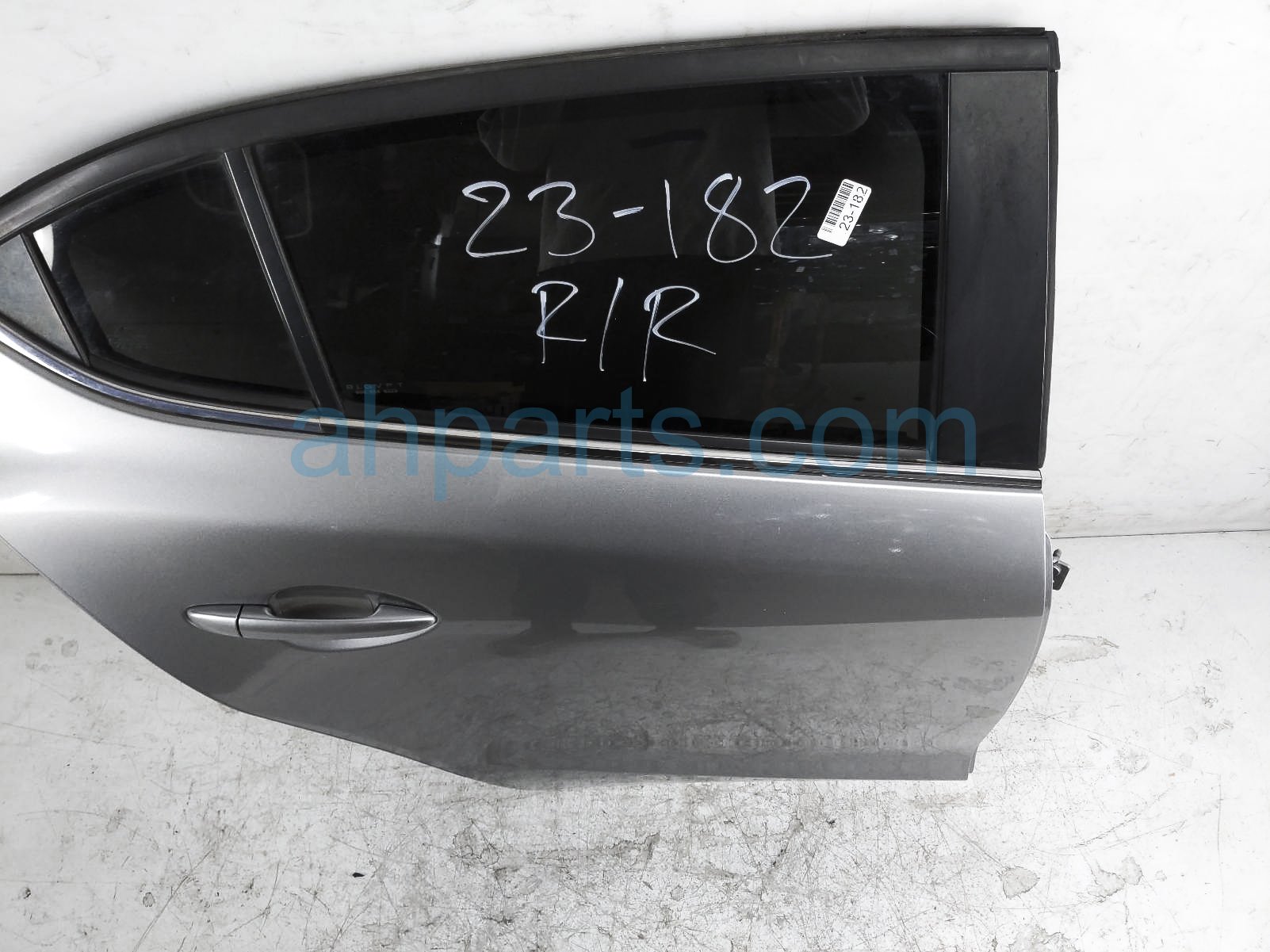 Sold 2016 Mazda 3 Rear Passenger Door - Silver - No Inside Trim