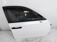 $1095 Honda FR/RH DOOR - WHITE - NO MIRROR/TRIM