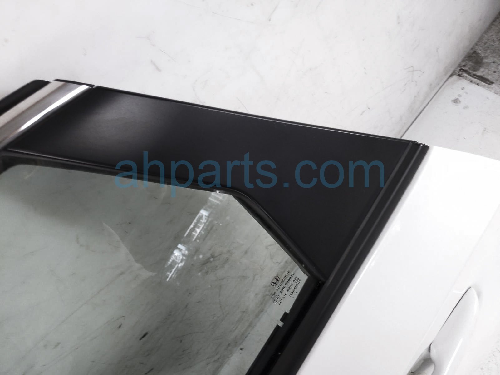 Sold 2023 Honda Civic Rear Driver Door - White No Inside Trim