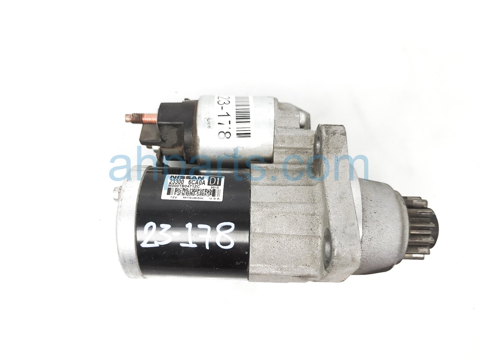$50 Nissan STARTER MOTOR - 2.5L $50 Nissan STARTER MOTOR - 2.5L