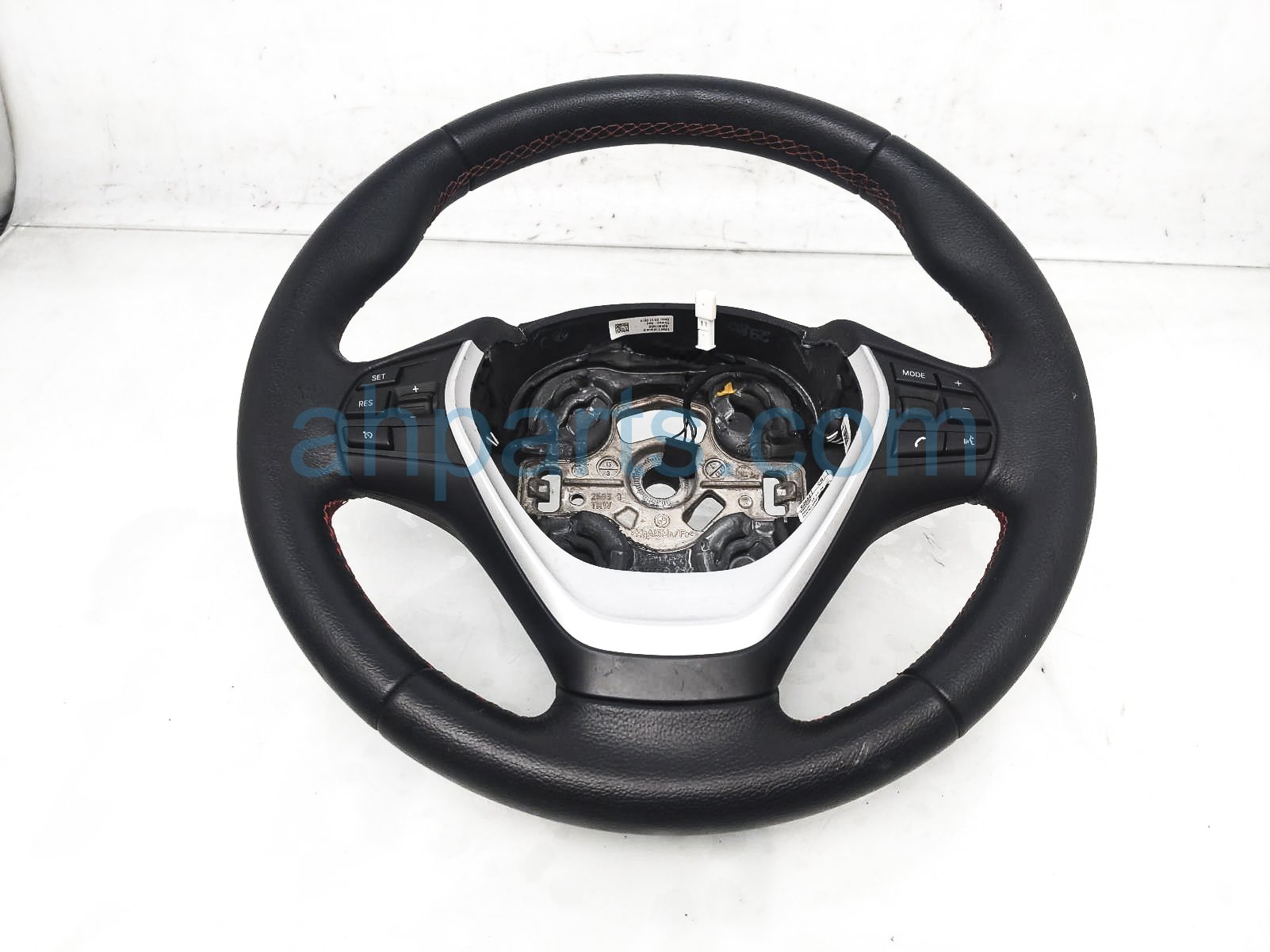 $200 BMW STEERING WHEEL -BLACK SPORT RED STIT $200 BMW STEERING WHEEL -BLACK SPORT RED STIT
