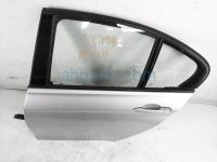 $295 BMW RR/LH DOOR ASSY - SILVER - W/O TRIM