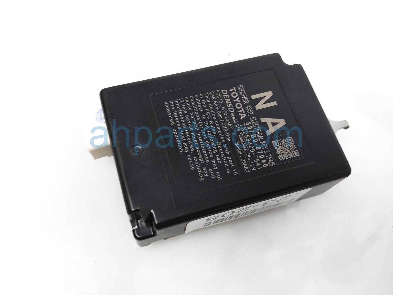 $100 Toyota TPMS RECEIVER MODULE ASSY $100 Toyota TPMS RECEIVER MODULE ASSY