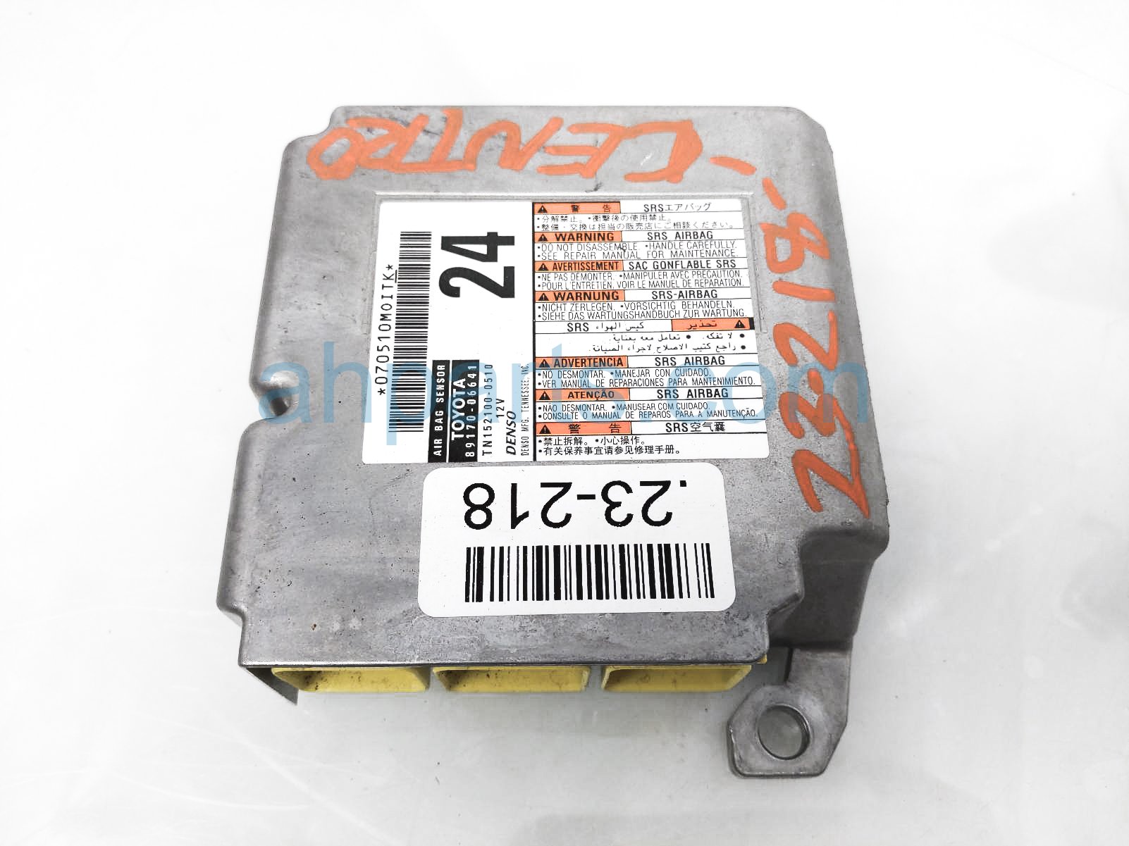 $149 Toyota SRS AIRBAG COMPUTER MODULE - GOOD $149 Toyota SRS AIRBAG COMPUTER MODULE - GOOD