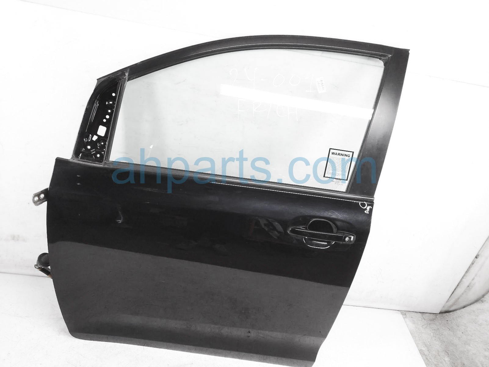 $675 Toyota FR/LH DOOR - BLACK - NO MIRROR/TRIM $675 Toyota FR/LH DOOR - BLACK - NO MIRROR/TRIM