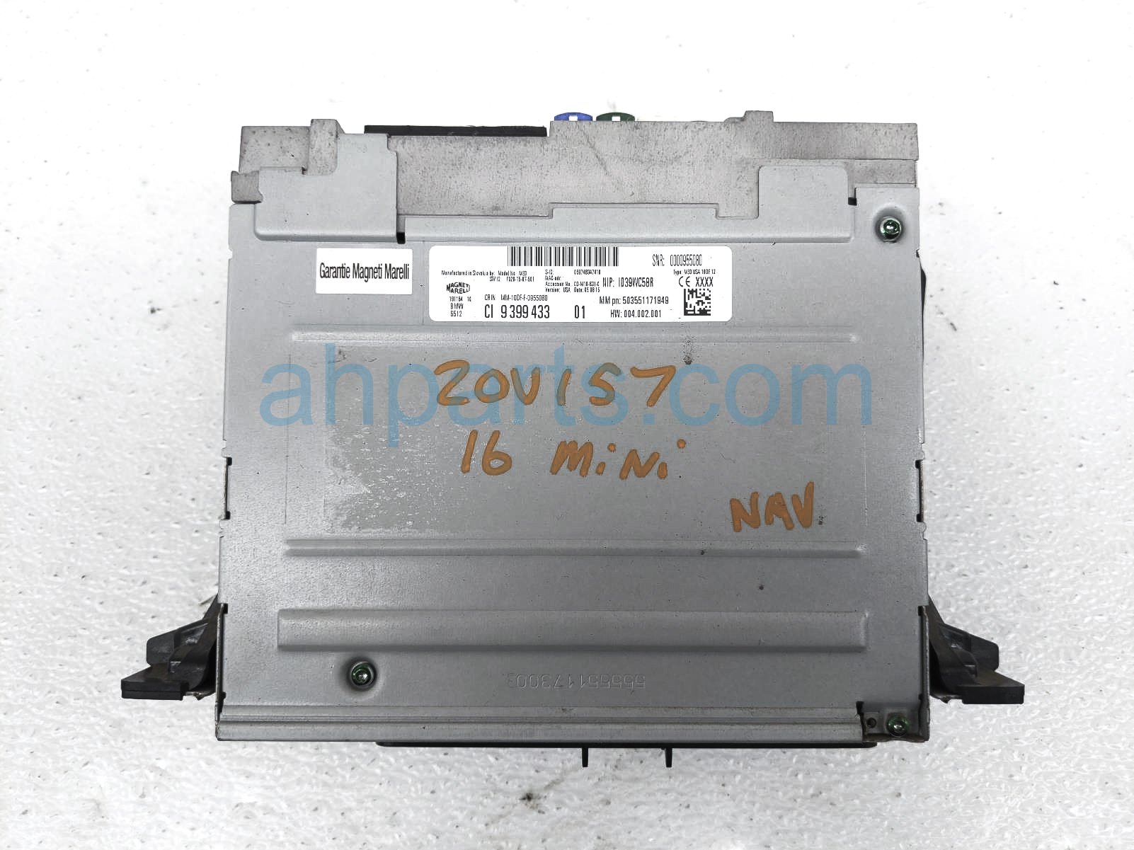 $100 BMW RADIO AUDIO RECEIVER W/O NAVI $100 BMW RADIO AUDIO RECEIVER W/O NAVI