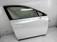 $1100 Lexus FR/RH DOOR - WHITE - NO MIRROR TRIM