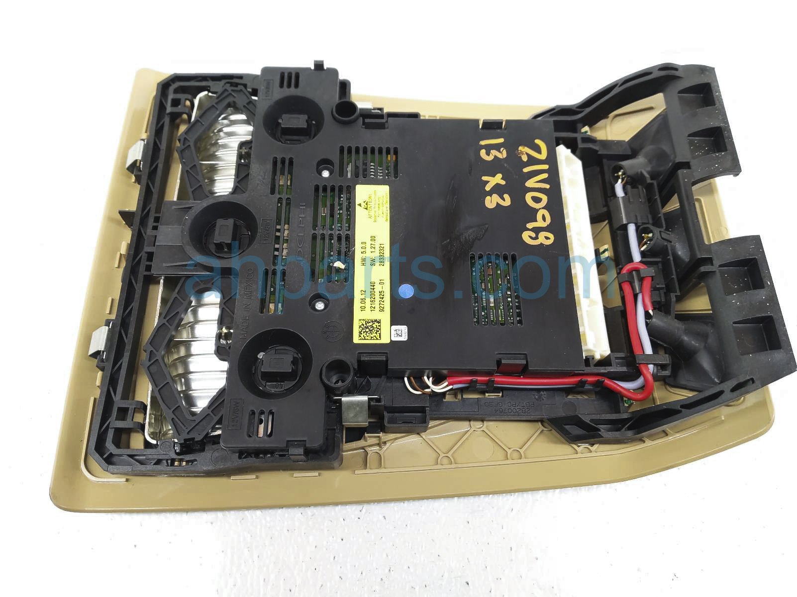 Sold 2013 BMW X3 Map Lamp / Overhead Console Beige 61 31 9 224 355 Replacement Sold 2013 BMW X3 Map Lamp / Overhead Console Beige 61 31 9 224 355 Replacement thumbnail