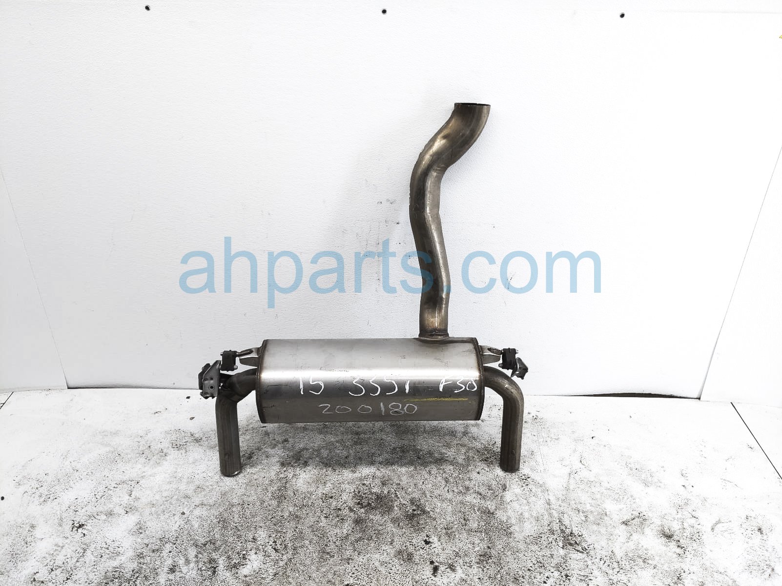 $250 BMW REAR MUFFLER WITH EXHUAST $250 BMW REAR MUFFLER WITH EXHUAST