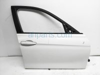 $350 BMW FR/RH DOOR - WHITE - W/O MIRROR TRIM