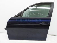 $450 BMW FR/LH DOOR - BLUE NO MIRROR / TRIM