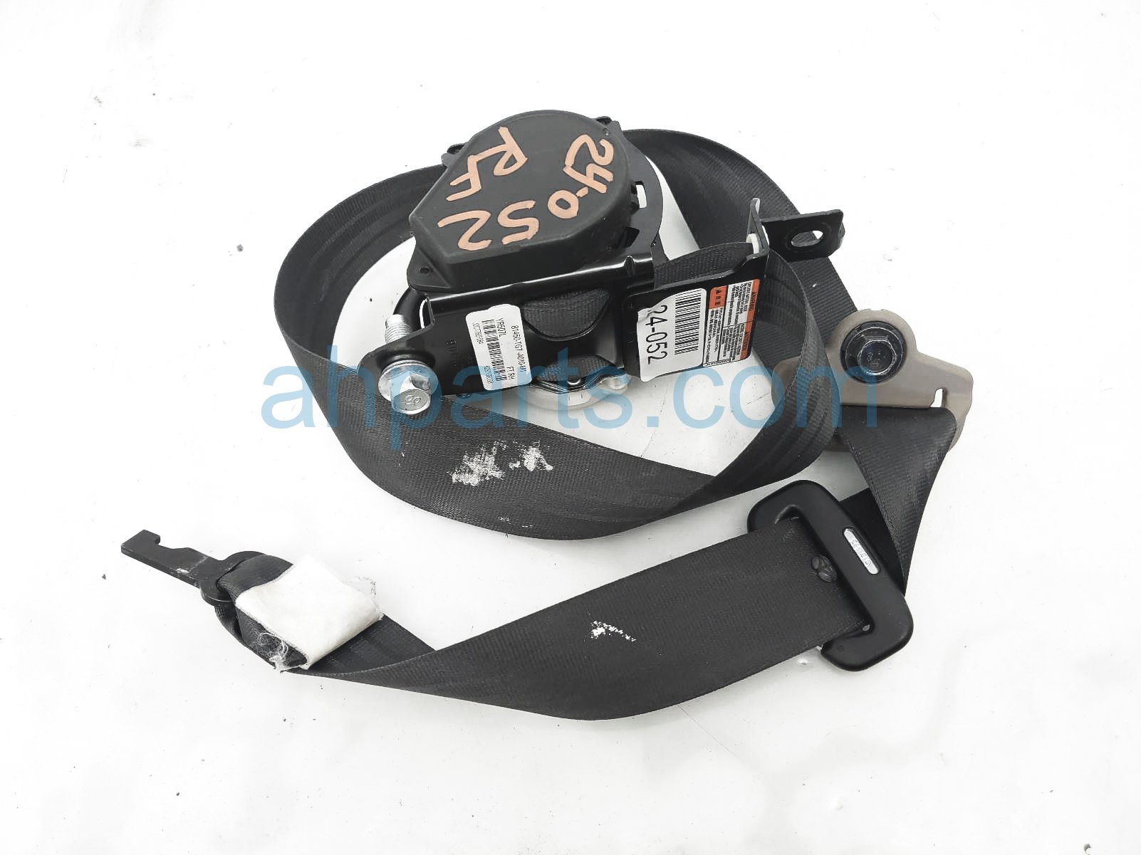 $89 Honda FR/RH SEAT BELT - BLACK $89 Honda FR/RH SEAT BELT - BLACK