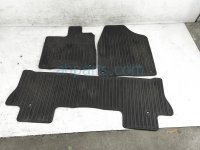 $100 Honda SET OF 3 RUBBER FLOOR MATS - BLACK $100 Honda SET OF 3 RUBBER FLOOR MATS - BLACK