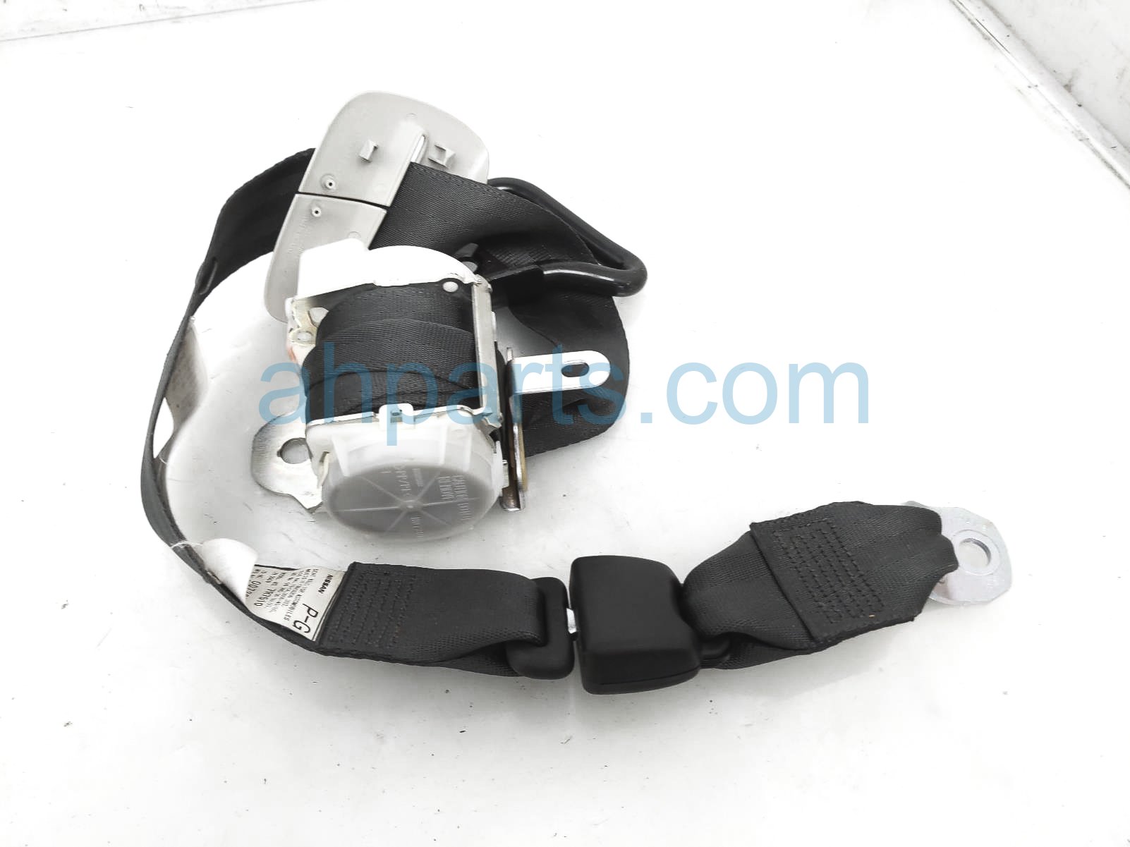 $90 Infiniti 2ND ROW RH SEAT BELT - BLACK CONV $90 Infiniti 2ND ROW RH SEAT BELT - BLACK CONV