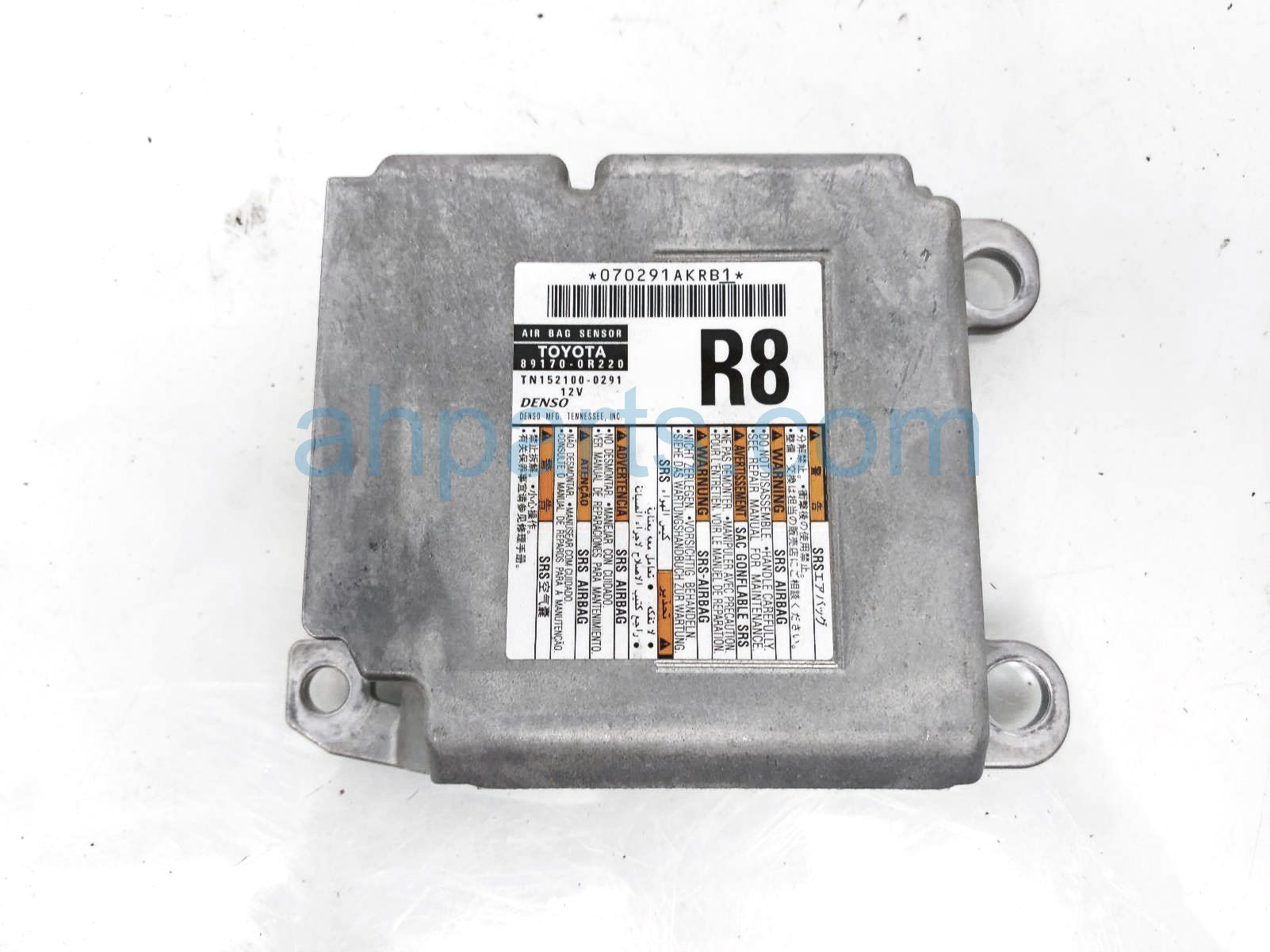 Sold 2019 Toyota Rav 4 Srs Airbag Computer Module - Good 89170-0R220