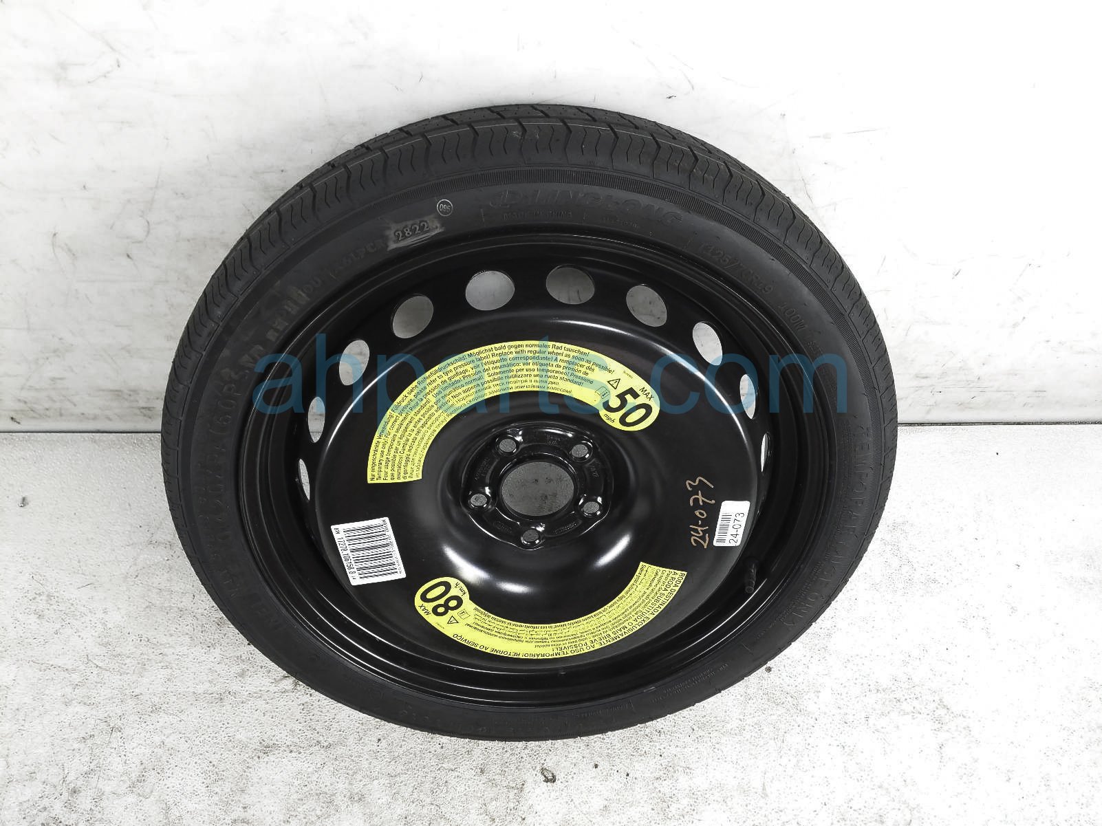 $150 Audi T125/70R19 SPARE DONUT WHEEL & TIRE $150 Audi T125/70R19 SPARE DONUT WHEEL & TIRE